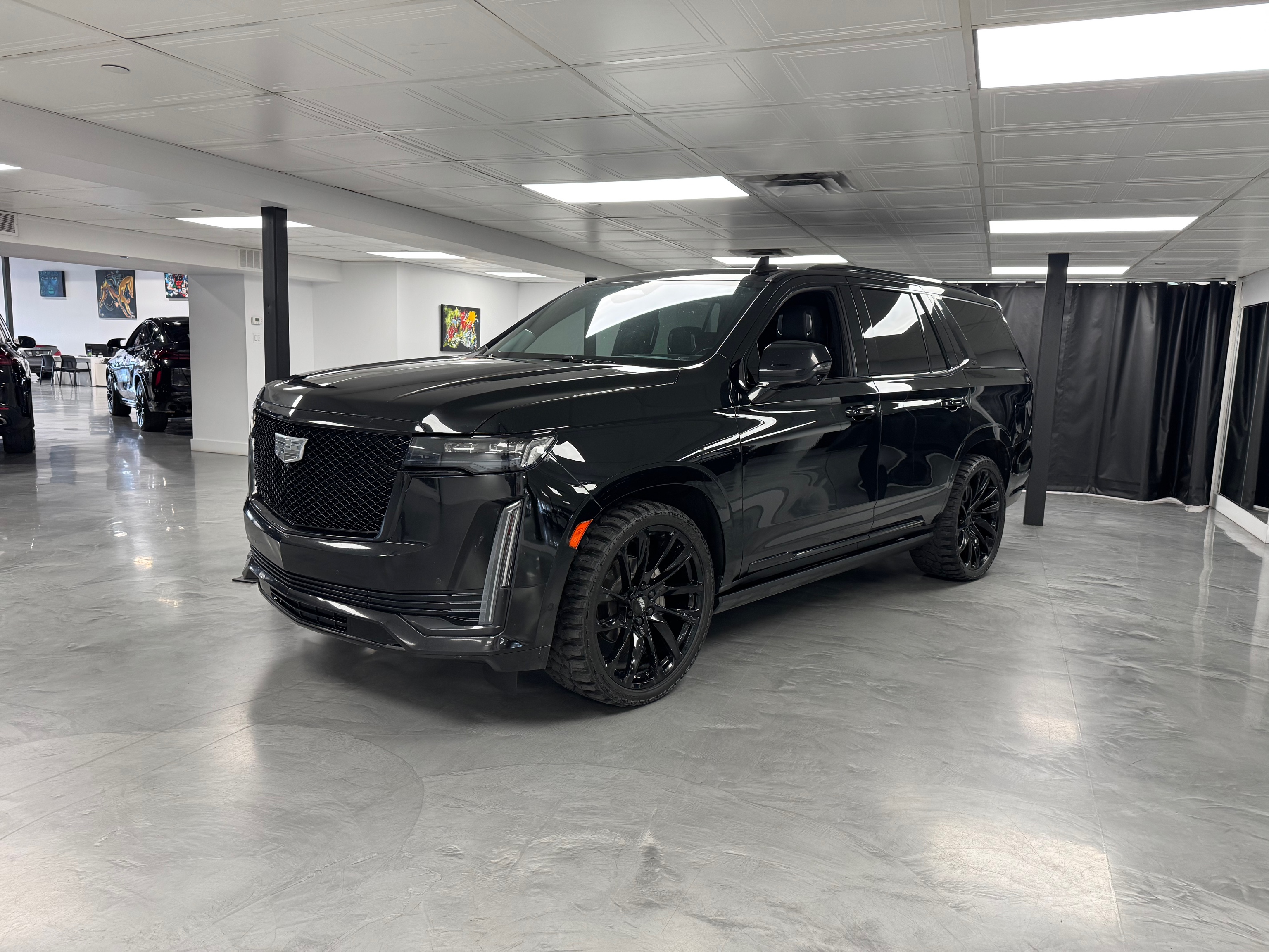 Black 2023 Cadillac Escalade SUV / Crossover Four-Wheel Drive Automatic