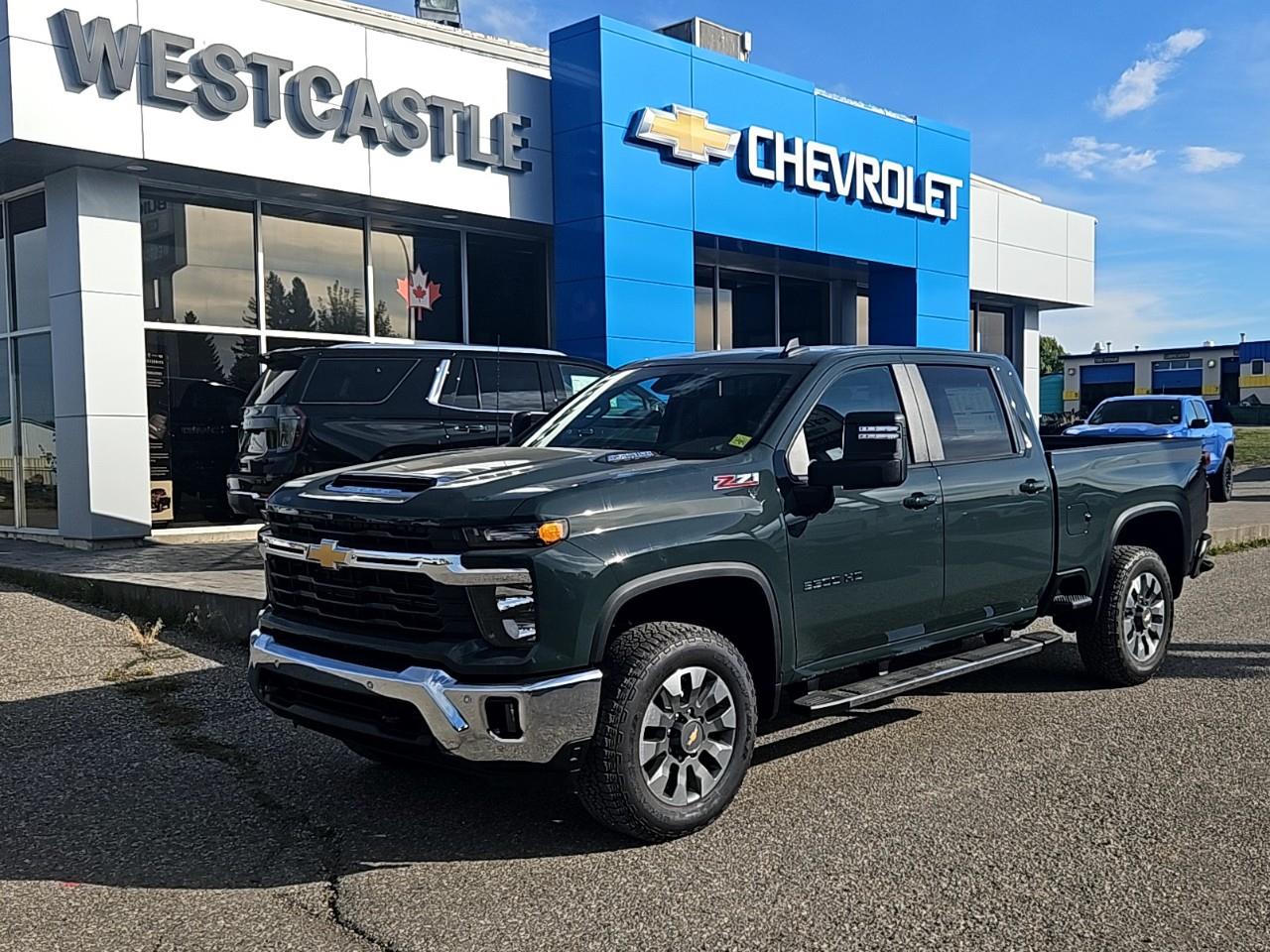 Gray 2026 Chevrolet Silverado 3500HD Pickup Truck Four-Wheel Drive Automatic