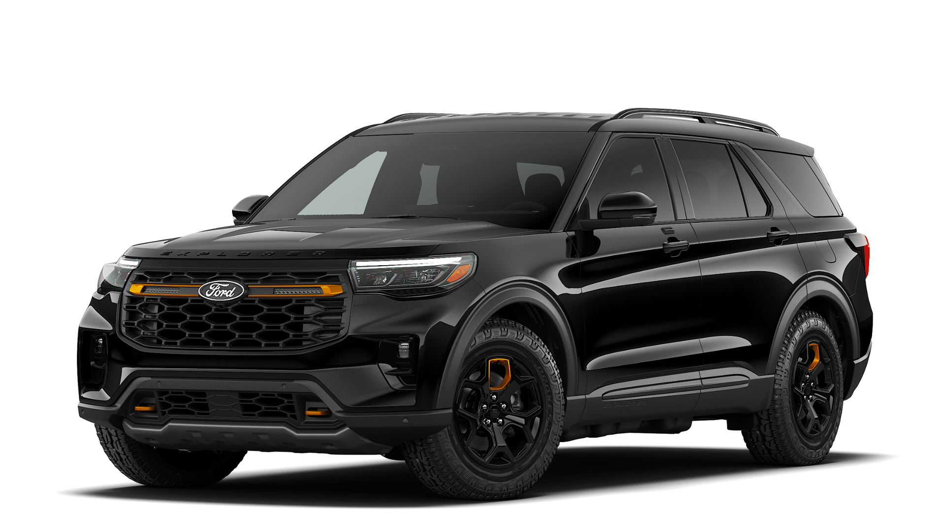 Black 2027 Ford Explorer SUV / Crossover All-Wheel Drive Automatic