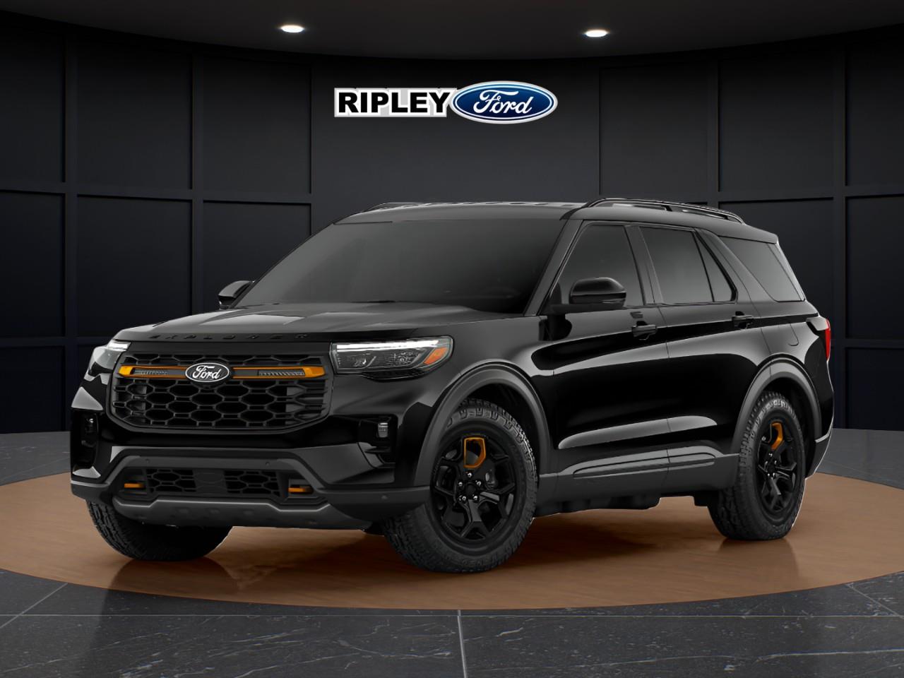 Black 2027 Ford Explorer SUV / Crossover All-Wheel Drive Automatic