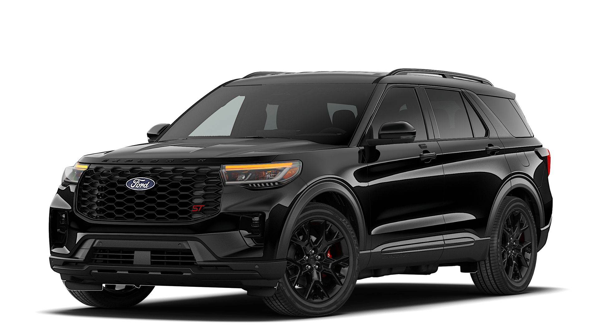 Black 2027 Ford Explorer SUV / Crossover All-Wheel Drive Automatic