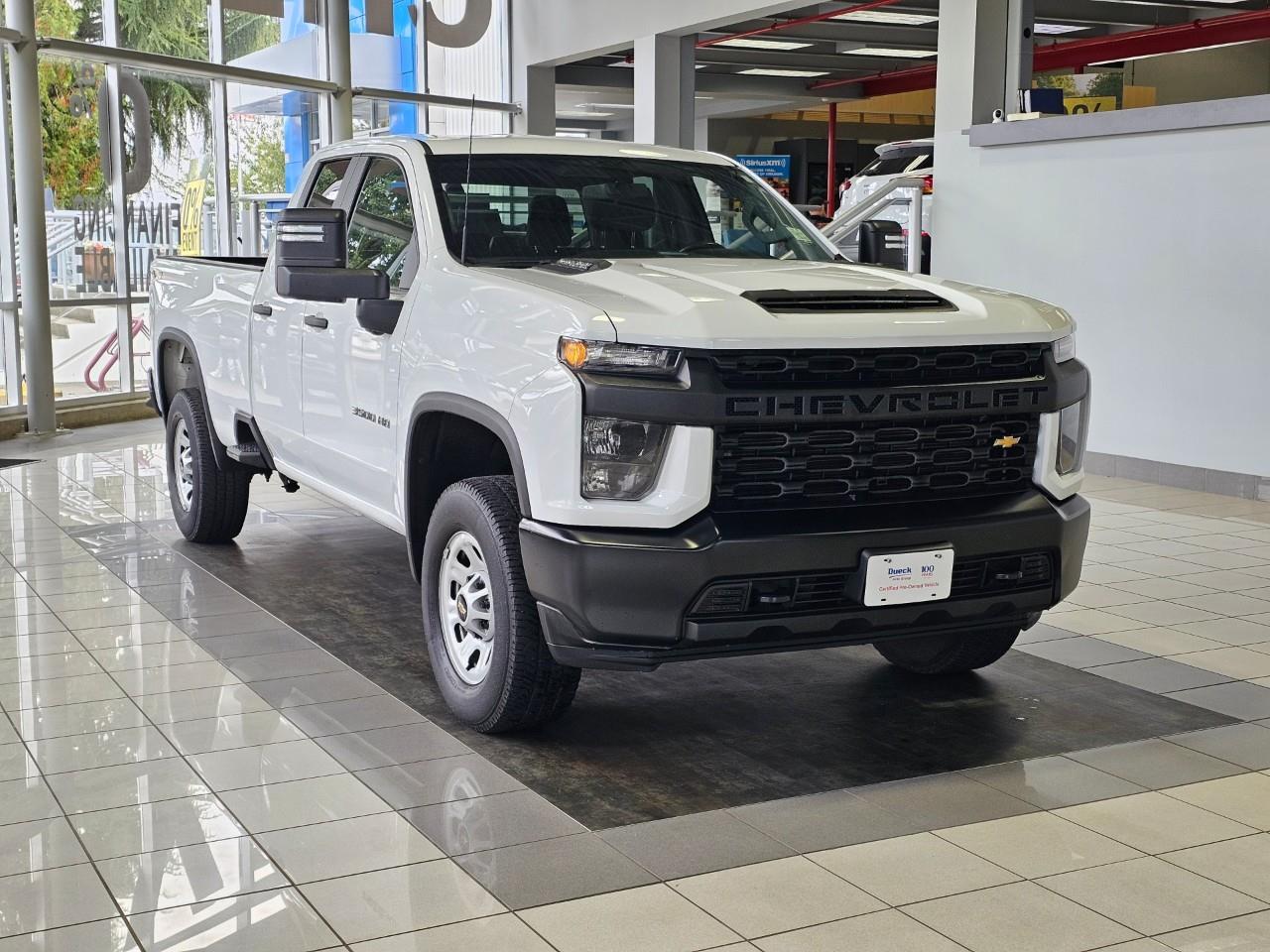 White 2023 Chevrolet Silverado 3500HD Pickup Truck Four-Wheel Drive Automatic