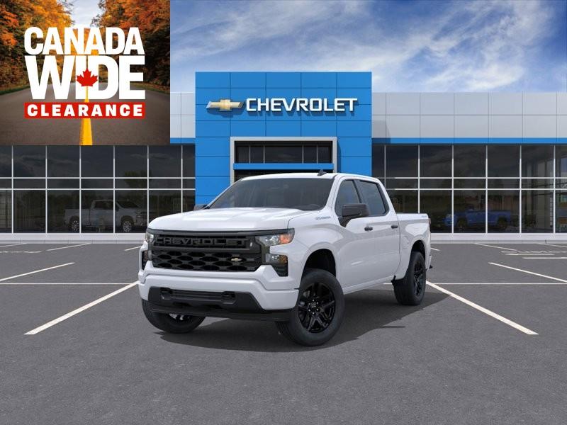 White 2026 Chevrolet Silverado 1500 Pickup Truck Four-Wheel Drive 8-Speed Automatic