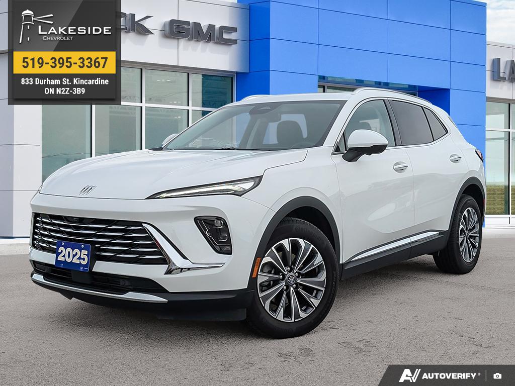 White 2025 Buick Envision SUV / Crossover All-Wheel Drive 9-Speed Automatic