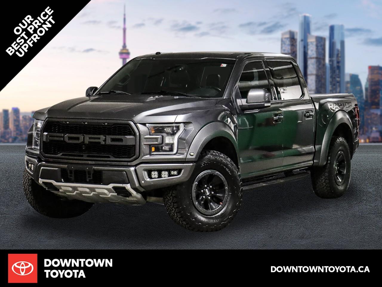 Gray 2018 Ford F-150 Pickup Truck Four-Wheel Drive Automatic