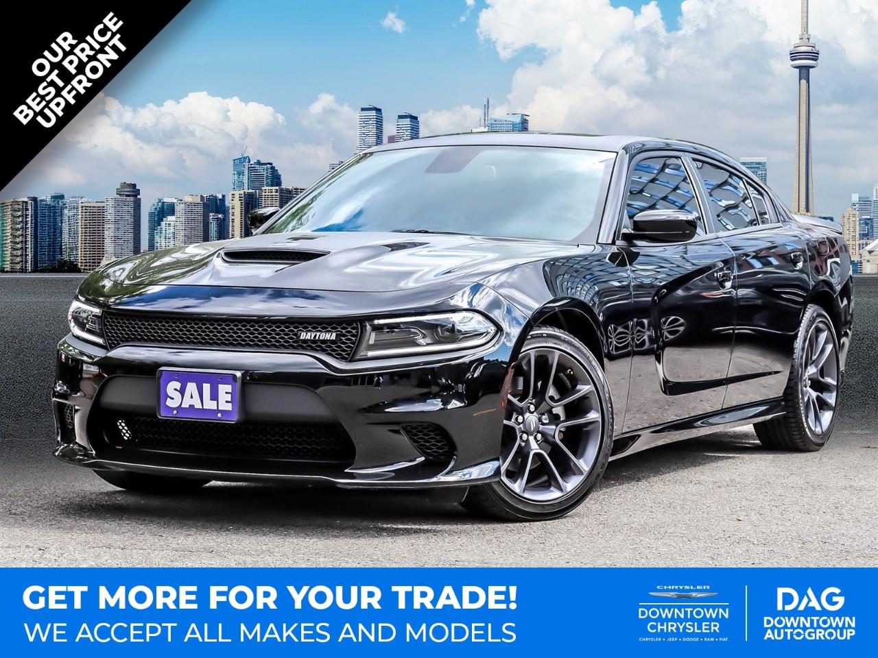 Black 2023 Dodge Charger Sedan Rear-Wheel Drive 8-Speed Automatic