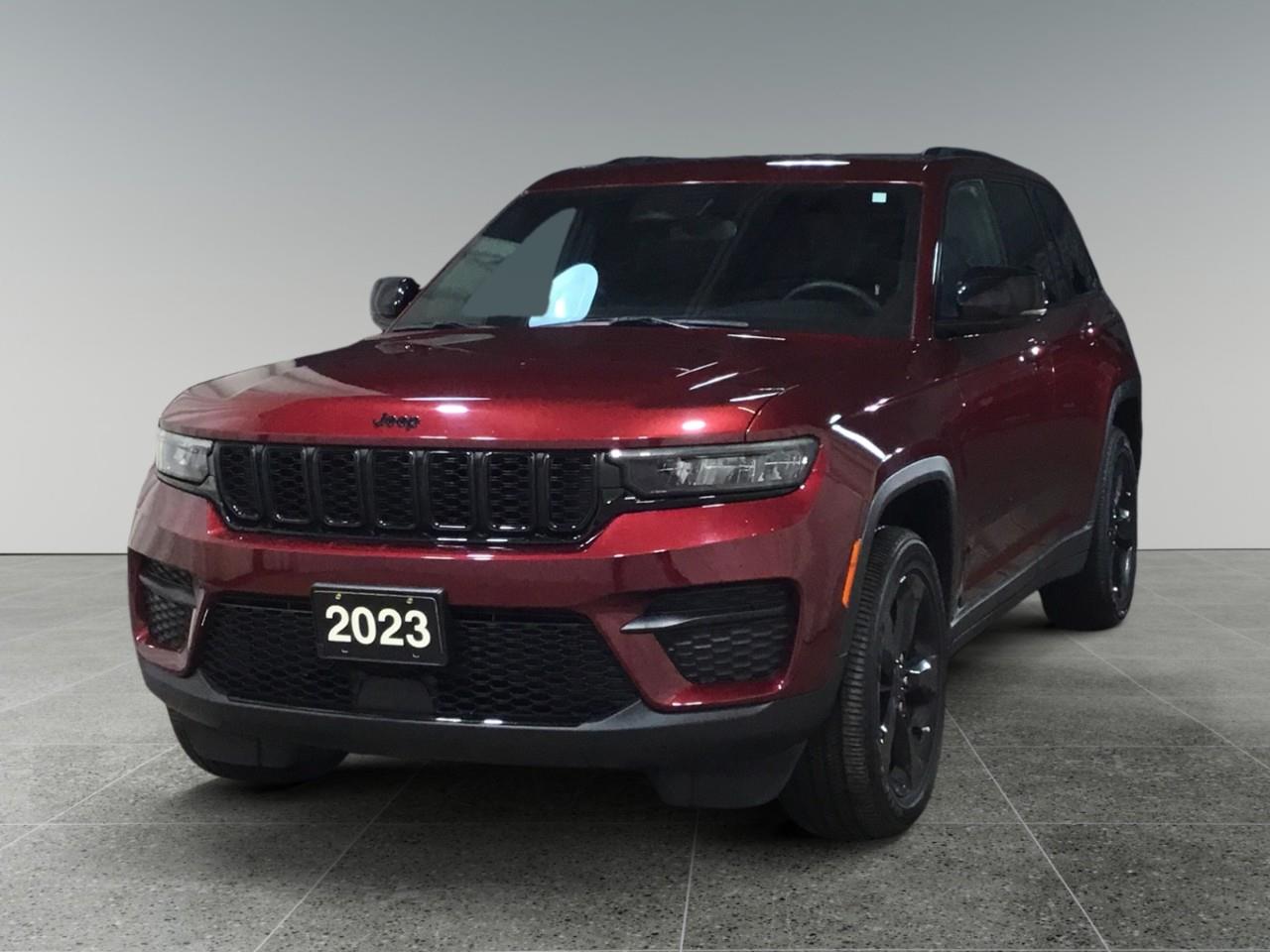 Red 2023 Jeep Grand Cherokee SUV / Crossover Four-Wheel Drive 8-Speed Automatic