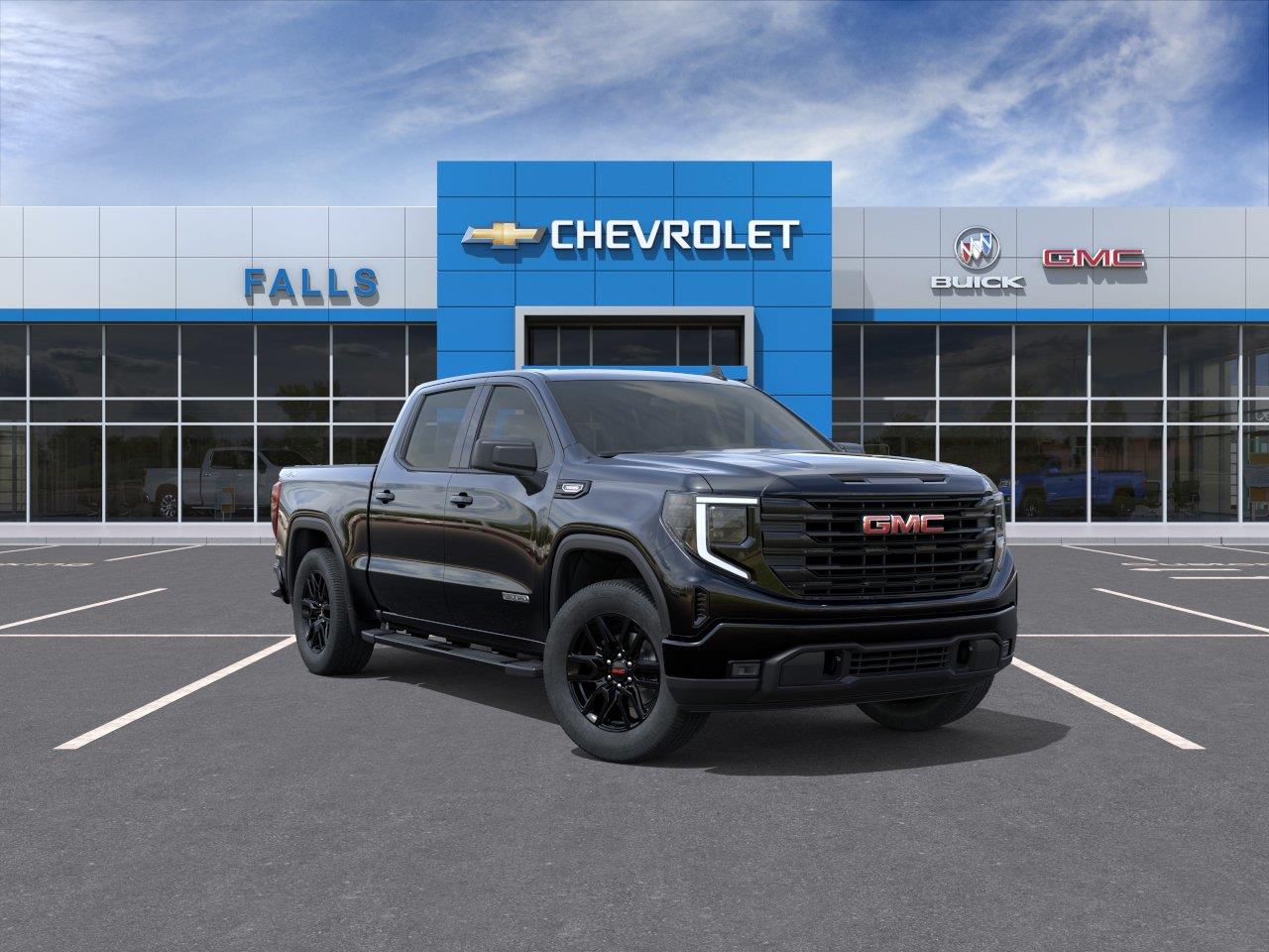 Black 2026 GMC Sierra 1500 Pickup Truck Four-Wheel Drive Automatic