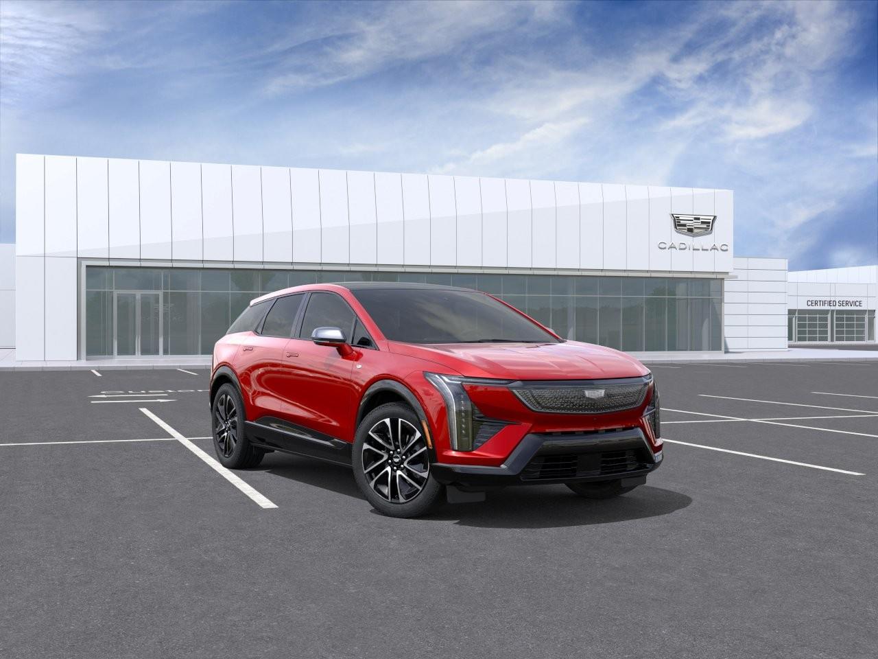 Red 2027 Cadillac OPTIQ SUV / Crossover All-Wheel Drive Automatic