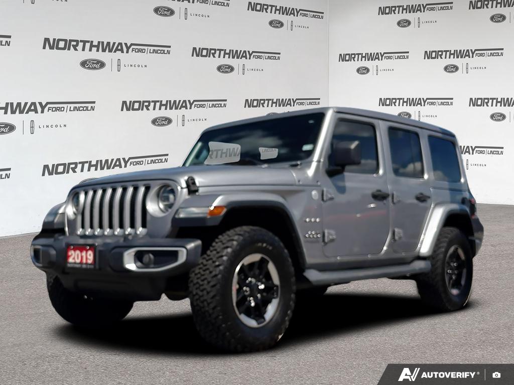 Silver 2019 Jeep Wrangler SUV / Crossover Four-Wheel Drive 6-Speed Manual