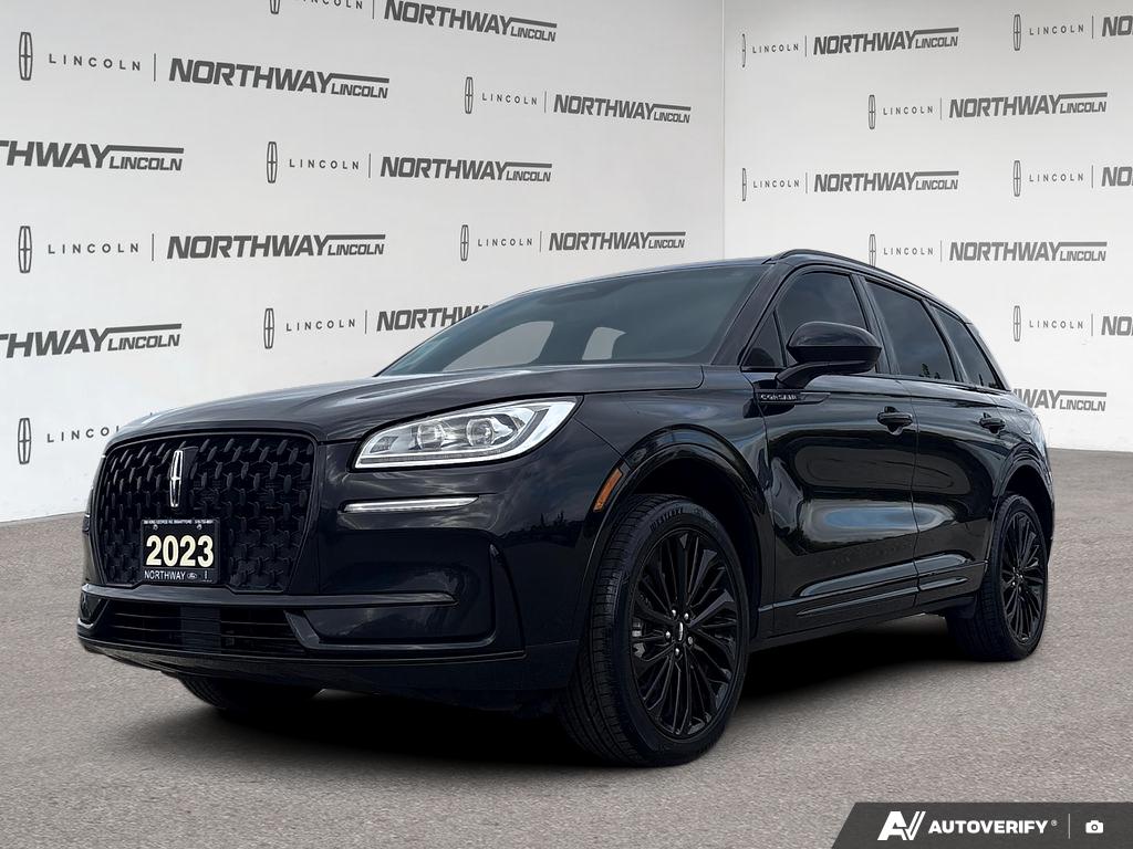 Black 2023 Lincoln Corsair SUV / Crossover All-Wheel Drive 8-Speed Automatic