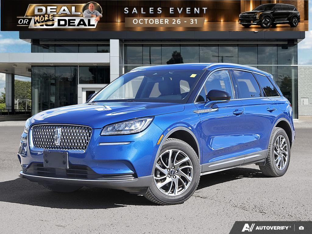 Blue 2021 Lincoln Corsair SUV / Crossover All-Wheel Drive 8-Speed Automatic