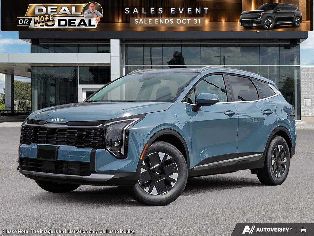Blue 2027 Kia Sportage Hybrid SUV / Crossover All-Wheel Drive 6-Speed Automatic