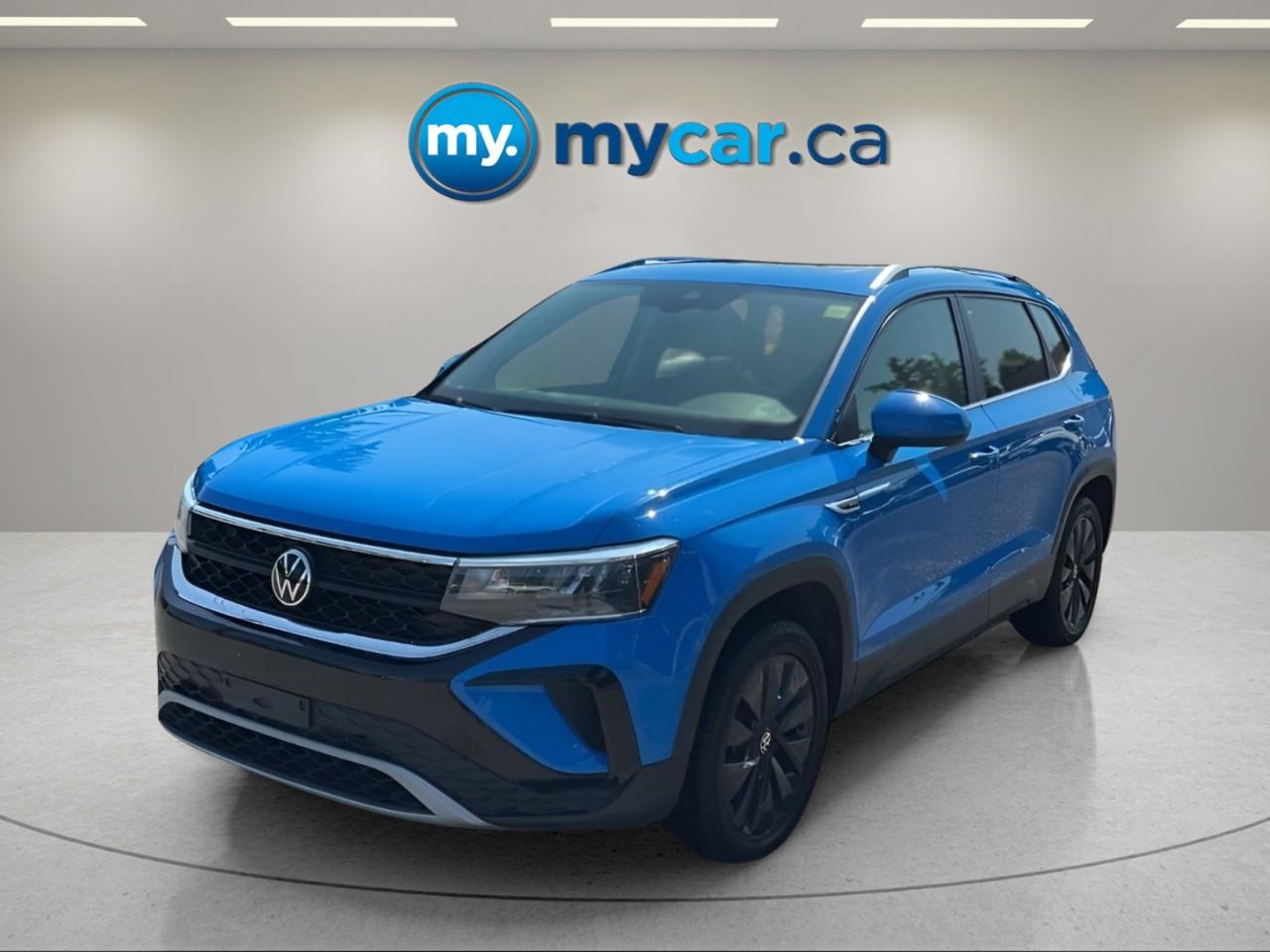 Blue 2024 Volkswagen Taos SUV / Crossover  8-Speed Automatic