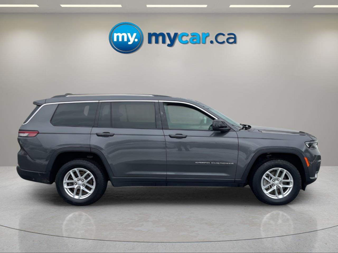 Gray 2023 Jeep Grand Cherokee L SUV / Crossover Four-Wheel Drive 8-Speed Automatic