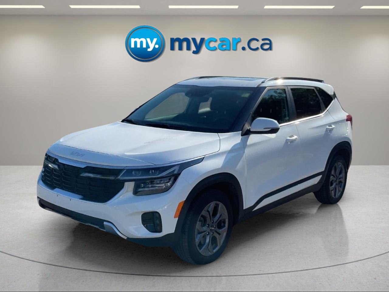 White 2025 Kia Seltos SUV / Crossover Continuously Variable Transmission