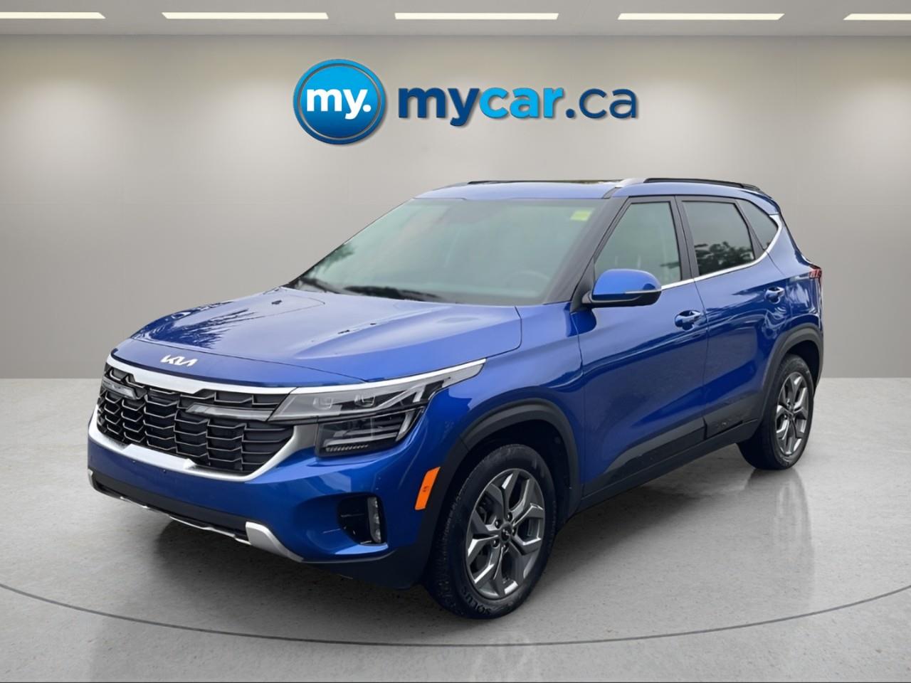 Blue 2025 Kia Seltos SUV / Crossover  Continuously Variable Transmission