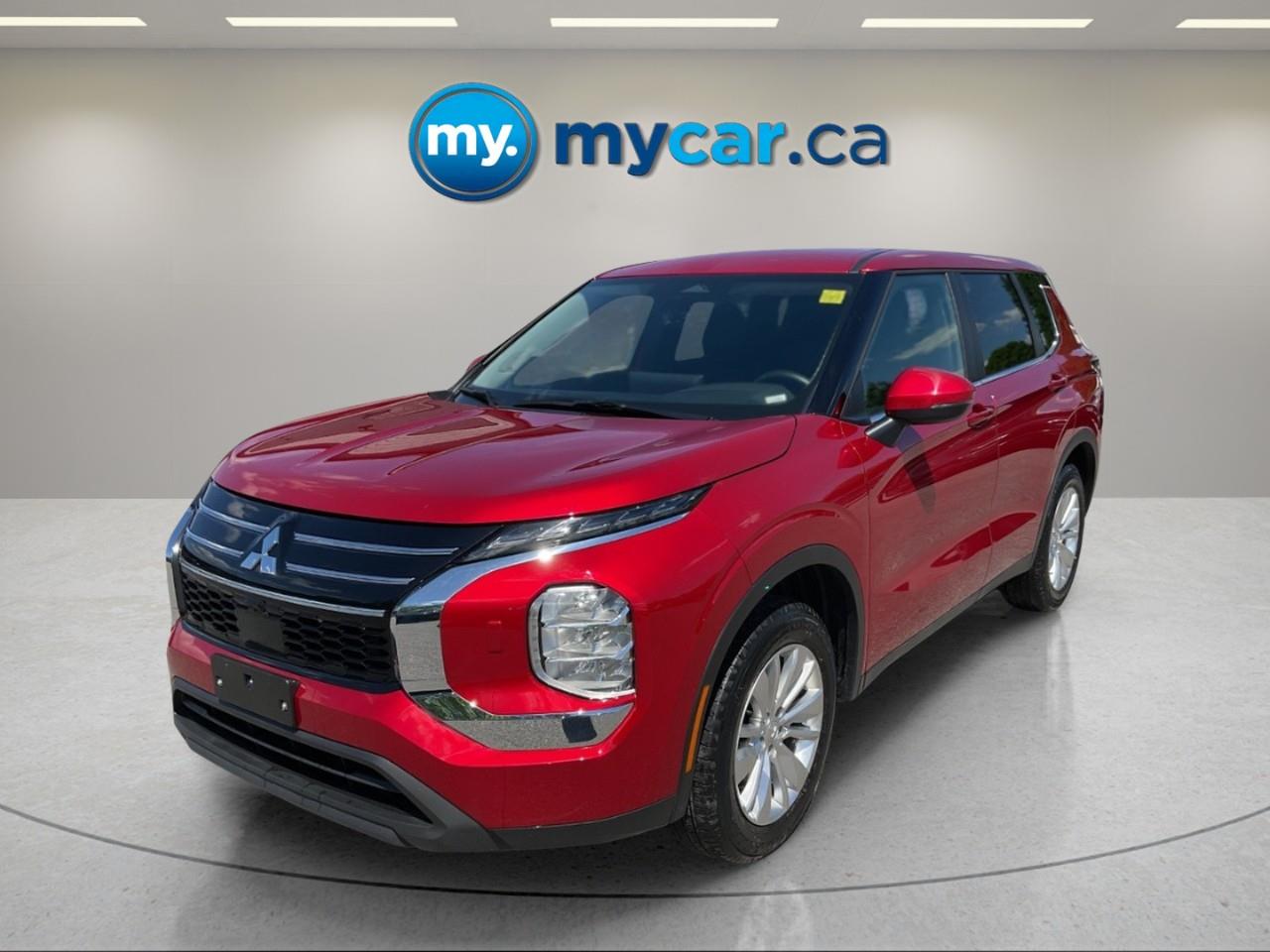 Red 2025 Mitsubishi Outlander SUV / Crossover Front-Wheel Drive Continuously Variable Transmission