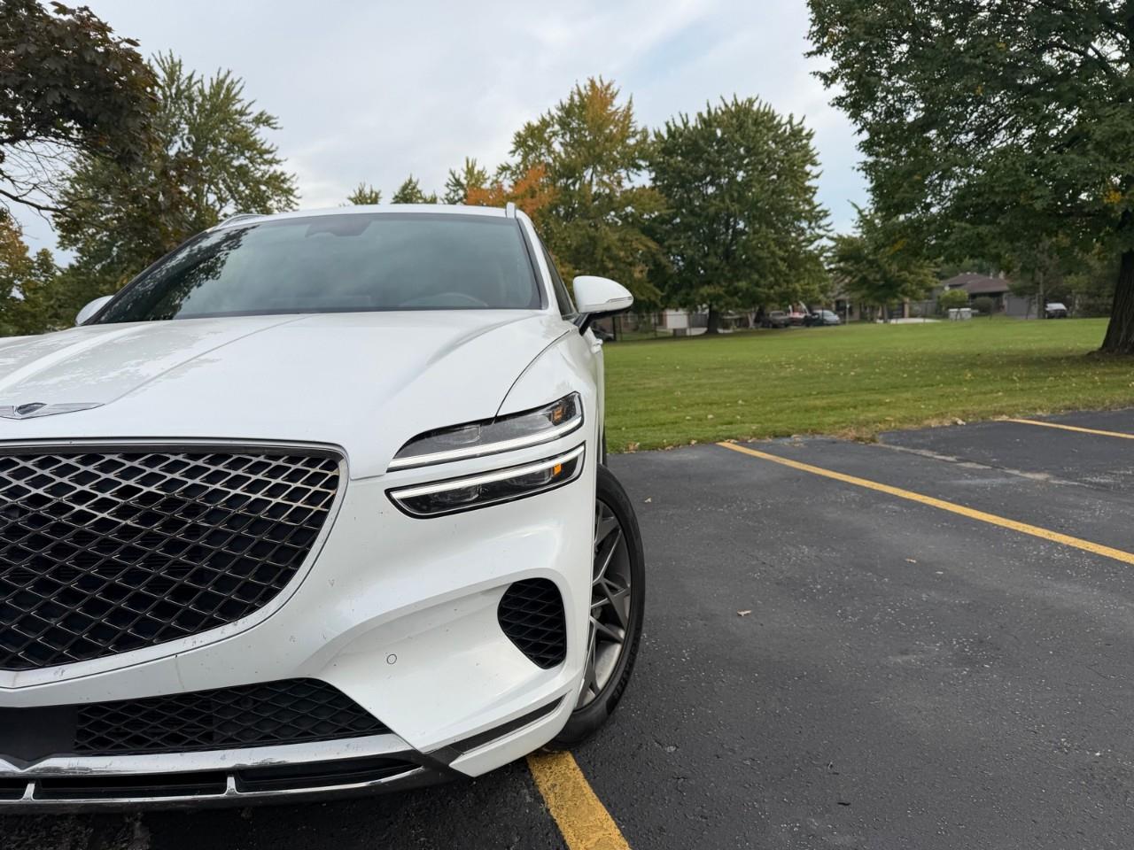 used 2023 Genesis GV70 car, priced at $37,697