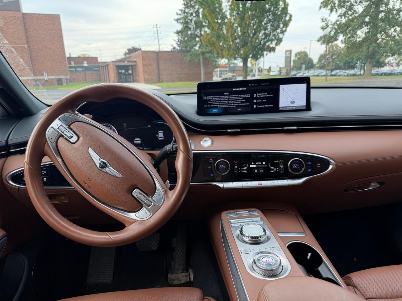 used 2023 Genesis GV70 car, priced at $37,697