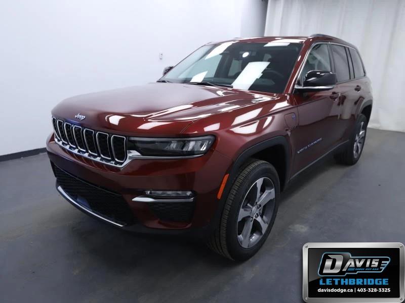Red 2023 Jeep Grand Cherokee 4xe SUV / Crossover  8-Speed Automatic