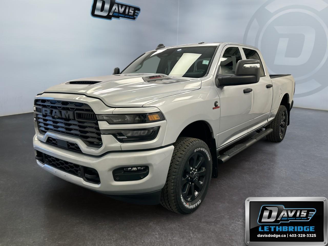 Silver 2027 RAM 2500 Pickup Truck Four-Wheel Drive 8-Speed Automatic