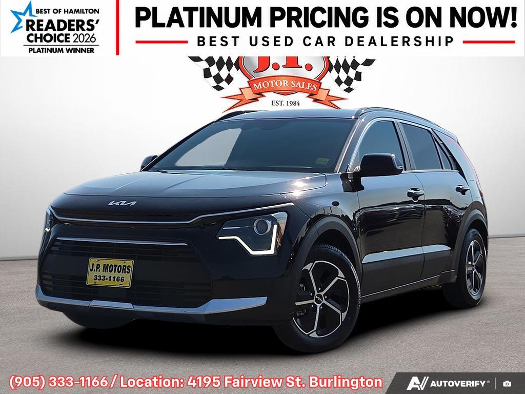Black 2024 Kia Niro SUV / Crossover Front-Wheel Drive 6-Speed Automatic