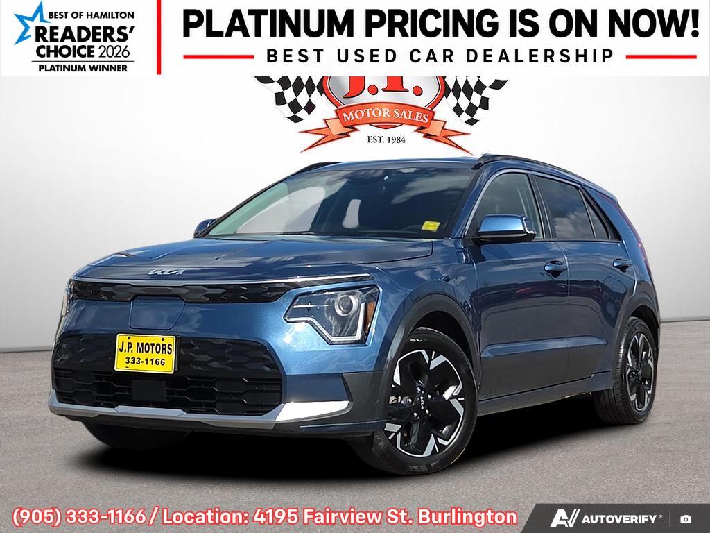 Blue 2023 Kia Niro EV SUV / Crossover 1-Speed Automatic