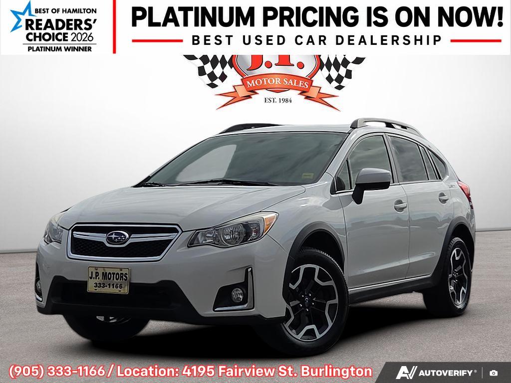White 2017 Subaru Crosstrek SUV / Crossover Continuously Variable Transmission