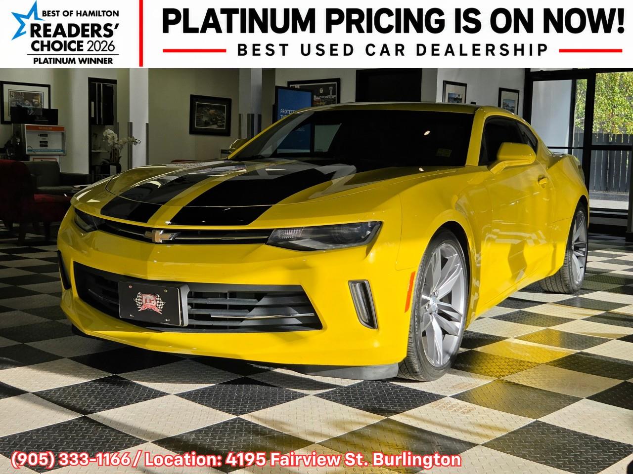2016 Chevrolet Camaro 1LT Coupe RWD