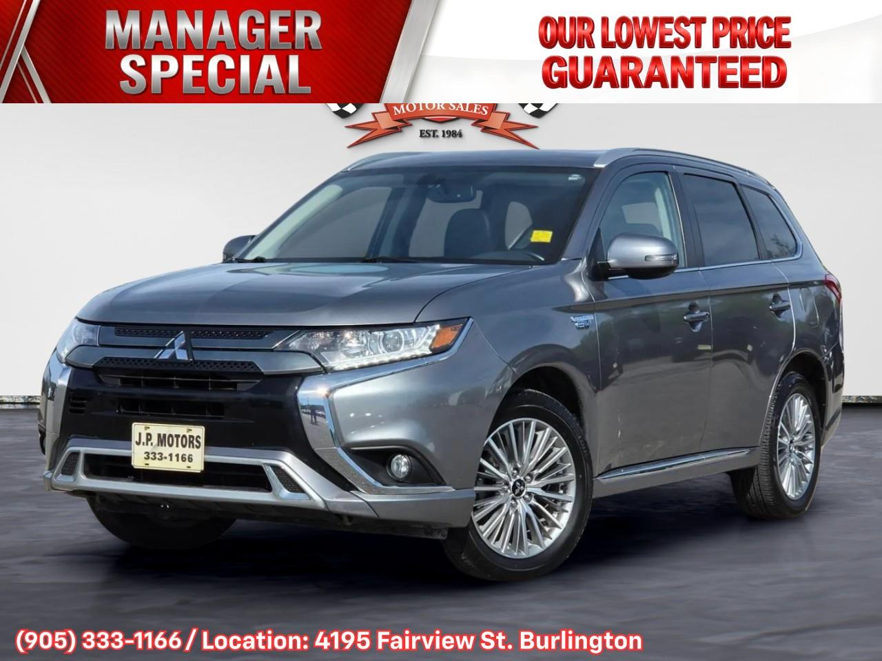Gray 2022 Mitsubishi Outlander Hybrid Plug-in SUV / Crossover 1-Speed Automatic