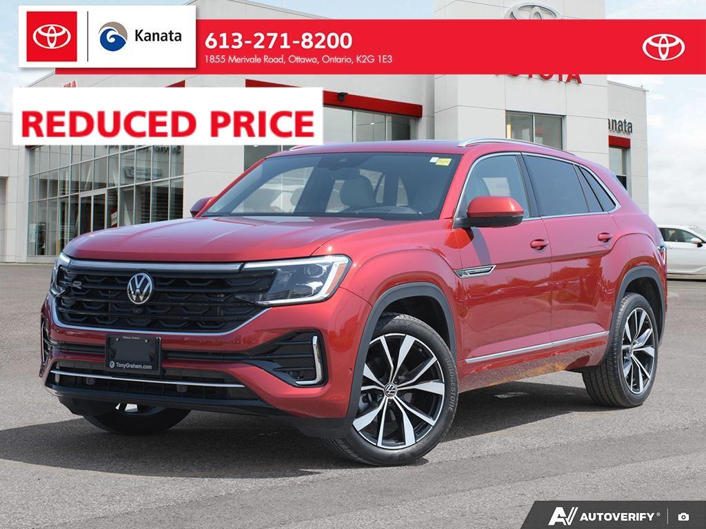 Red 2024 Volkswagen Atlas Cross Sport SUV / Crossover 8-Speed Automatic