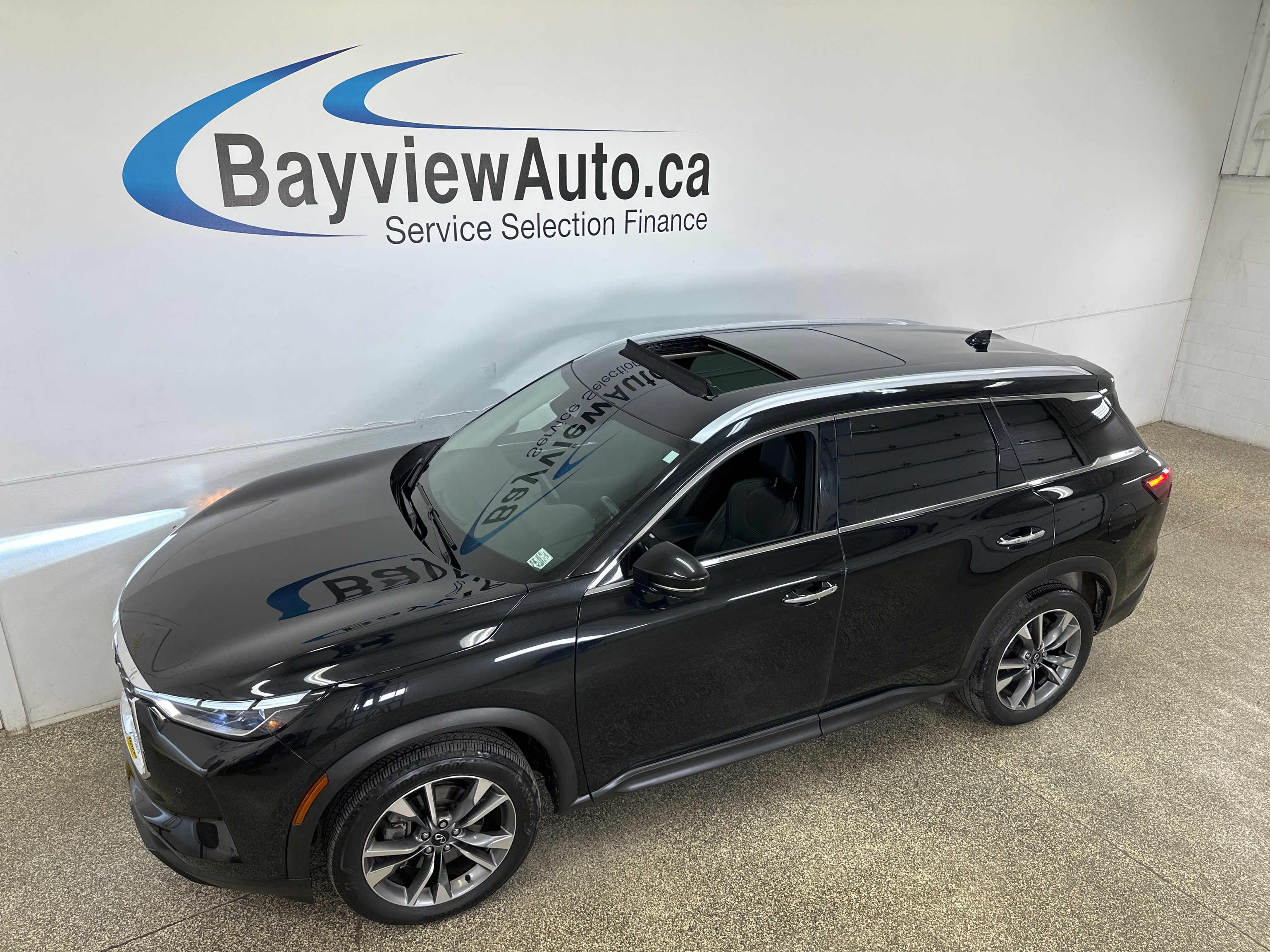 Black 2024 INFINITI QX60 SUV / Crossover All-Wheel Drive 9-Speed Automatic