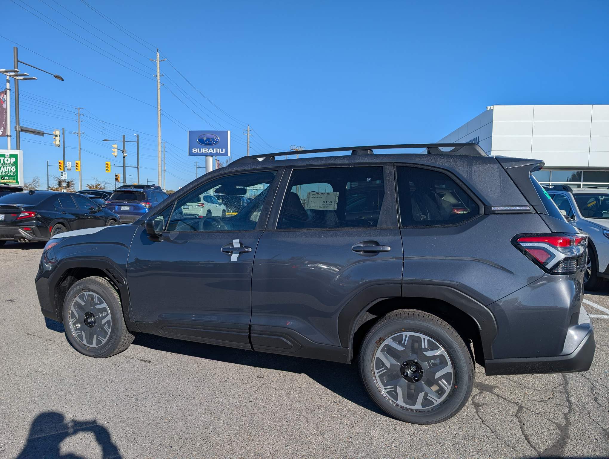 Gray 2026 Subaru Forester SUV / Crossover  Continuously Variable Transmission