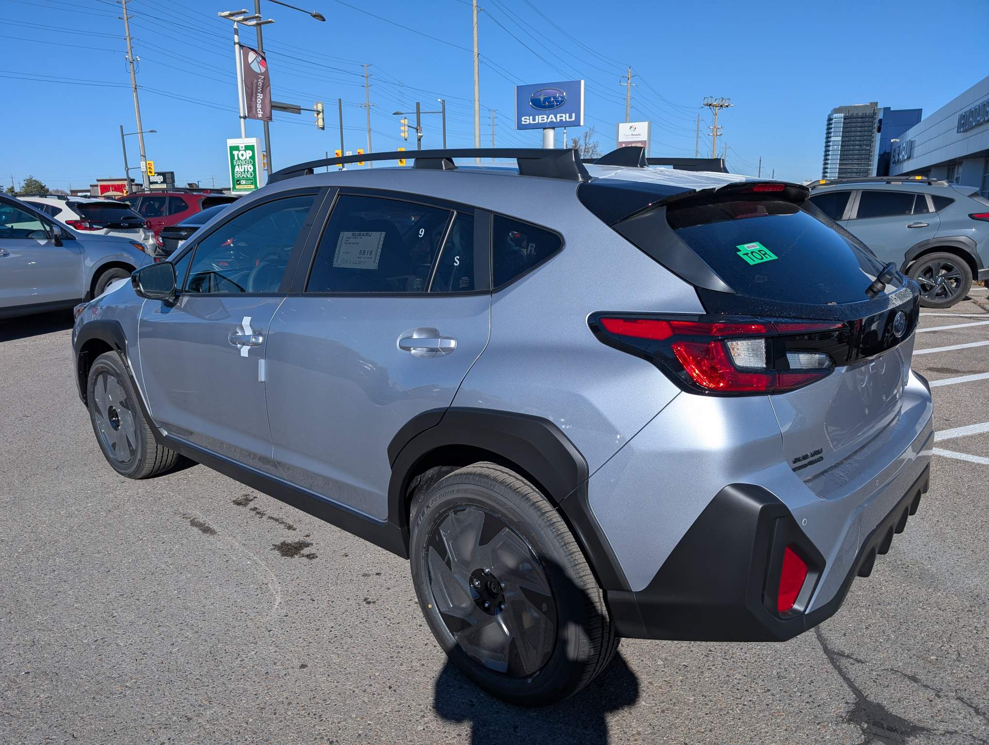 Silver 2026 Subaru Crosstrek SUV / Crossover Continuously Variable Transmission