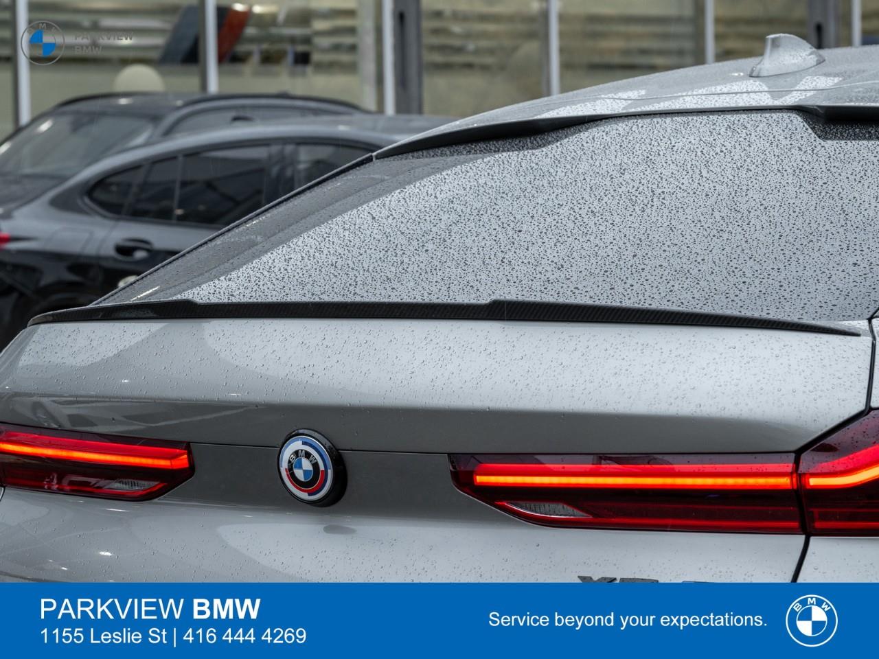 used 2023 BMW X6 M car, priced at $110,977