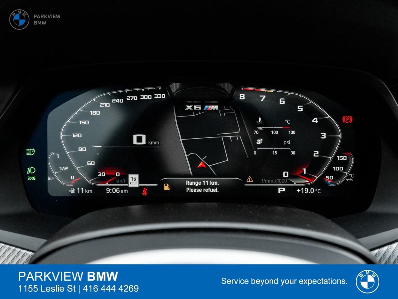 used 2023 BMW X6 M car, priced at $110,977