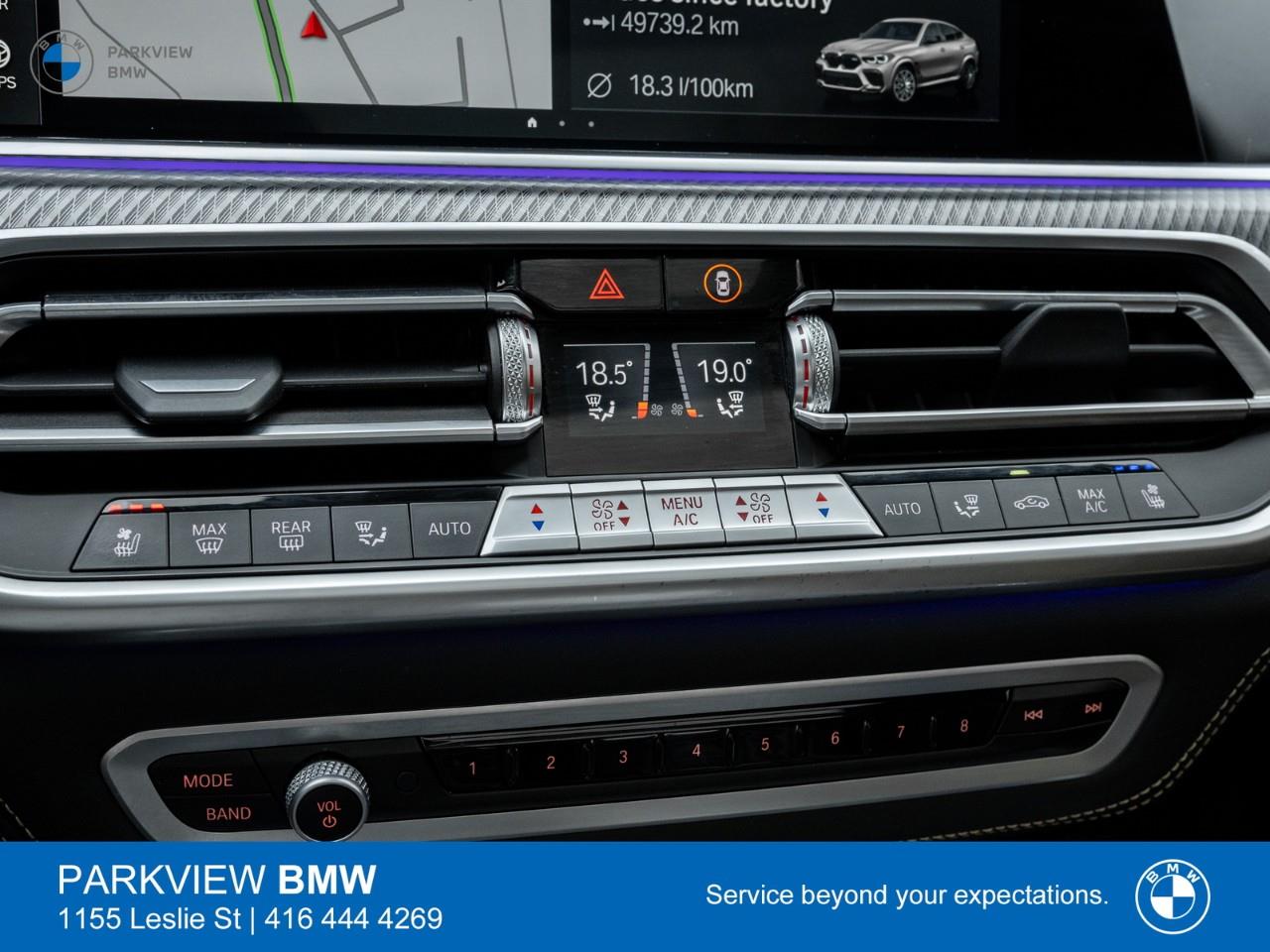 used 2023 BMW X6 M car, priced at $110,977