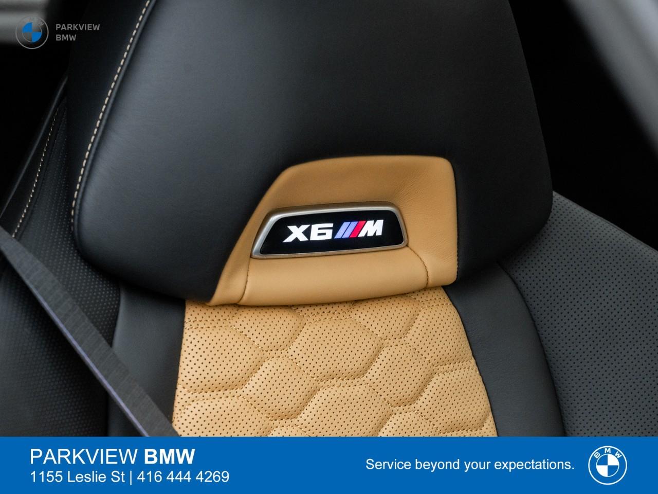 used 2023 BMW X6 M car, priced at $110,977