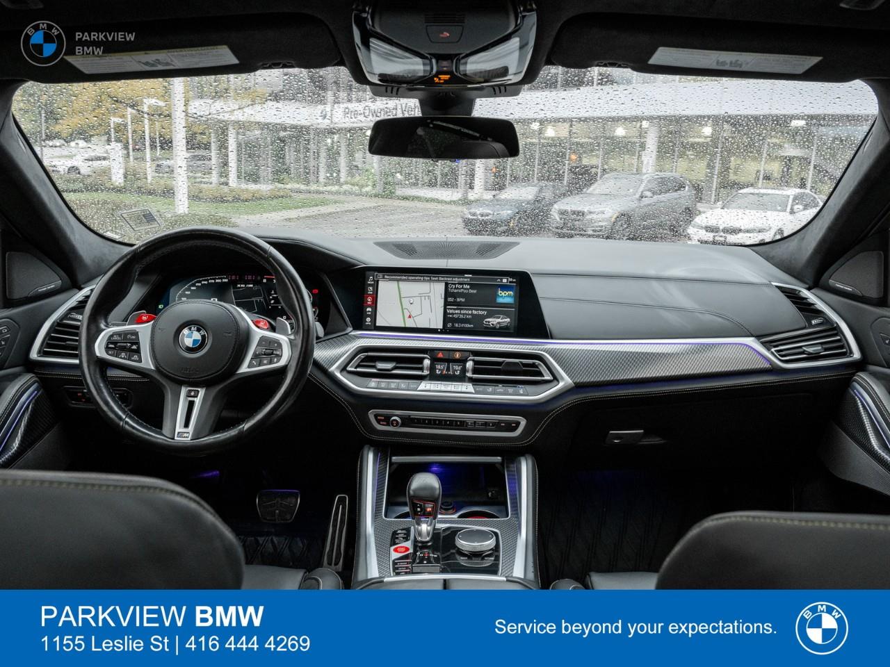 used 2023 BMW X6 M car, priced at $110,977