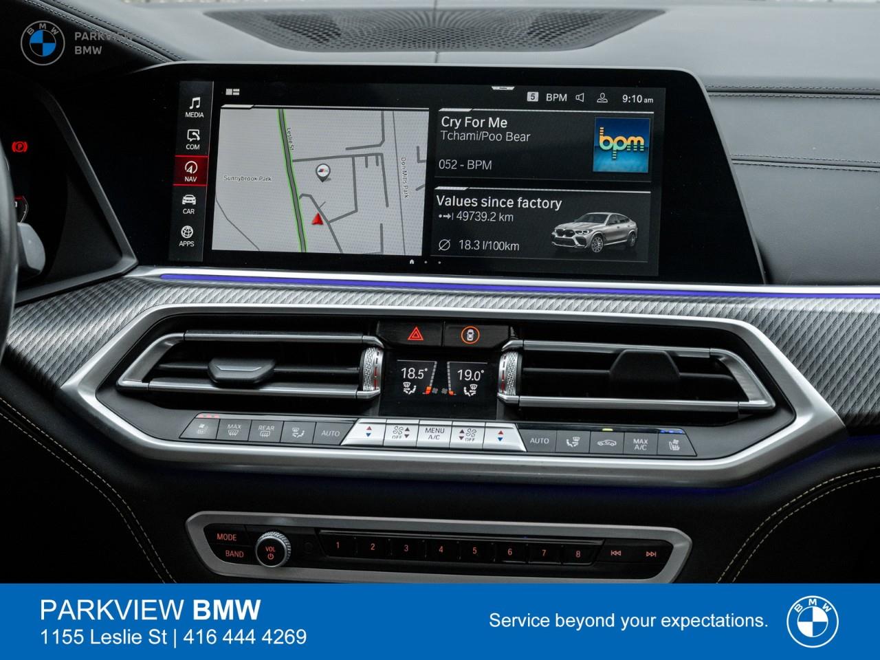 used 2023 BMW X6 M car, priced at $110,977