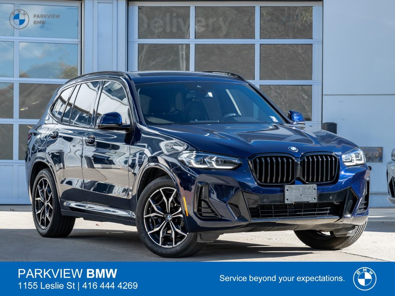 used 2023 BMW X3 car, priced at $47,992