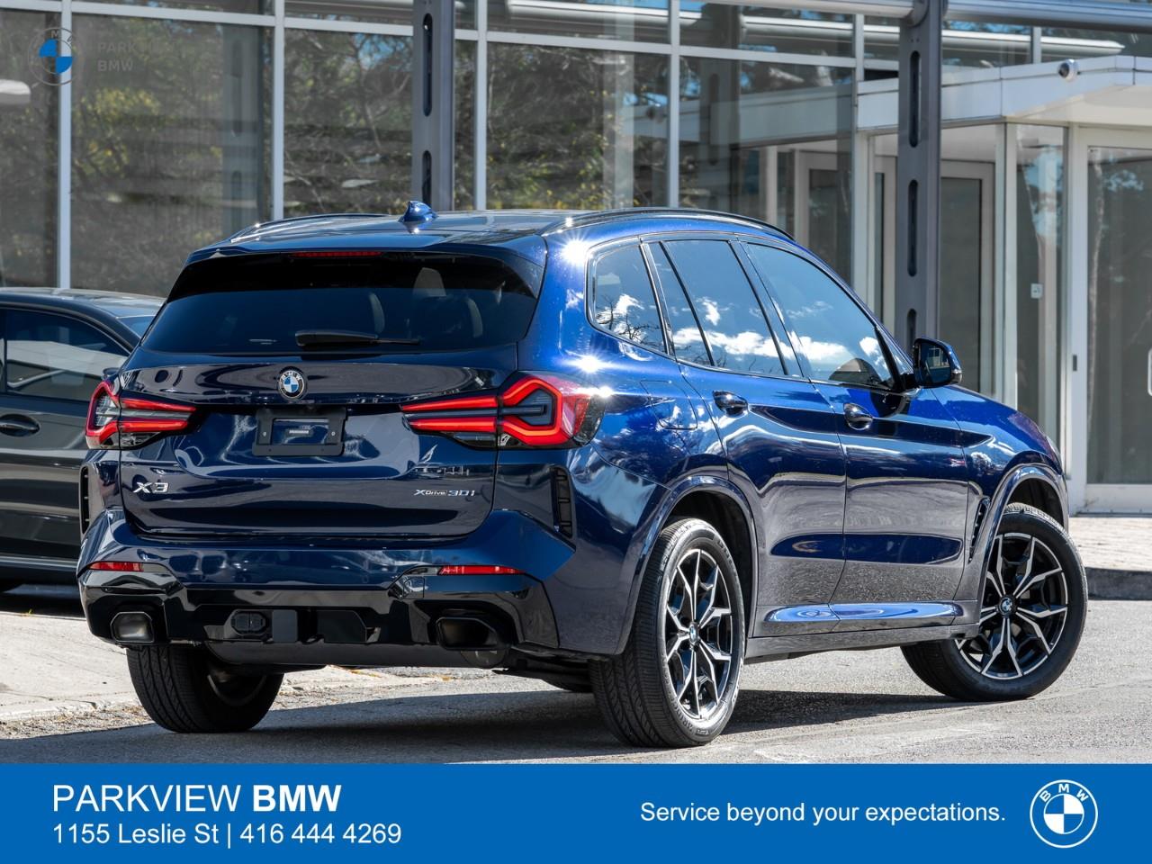 used 2023 BMW X3 car, priced at $47,992
