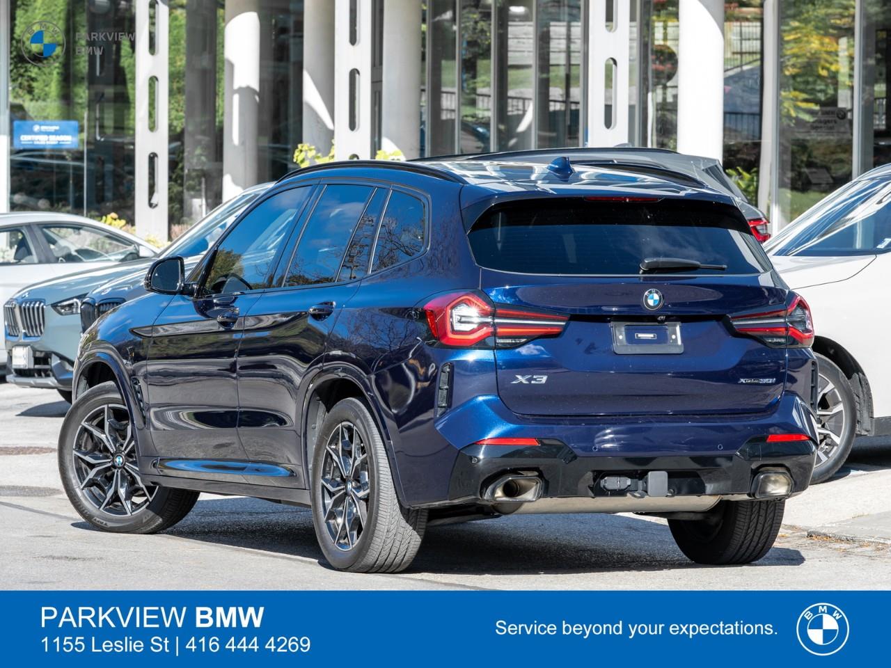 used 2023 BMW X3 car, priced at $47,992