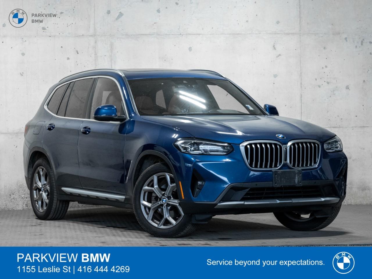 used 2022 BMW X3 car, priced at $37,992