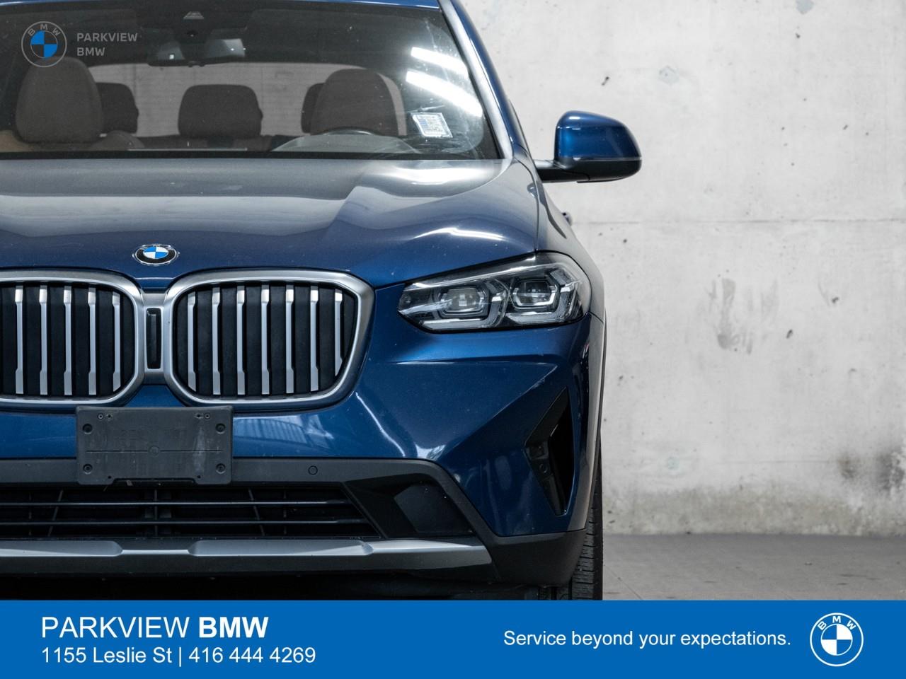 used 2022 BMW X3 car, priced at $37,992