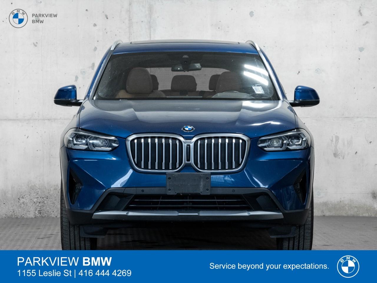 used 2022 BMW X3 car, priced at $37,992