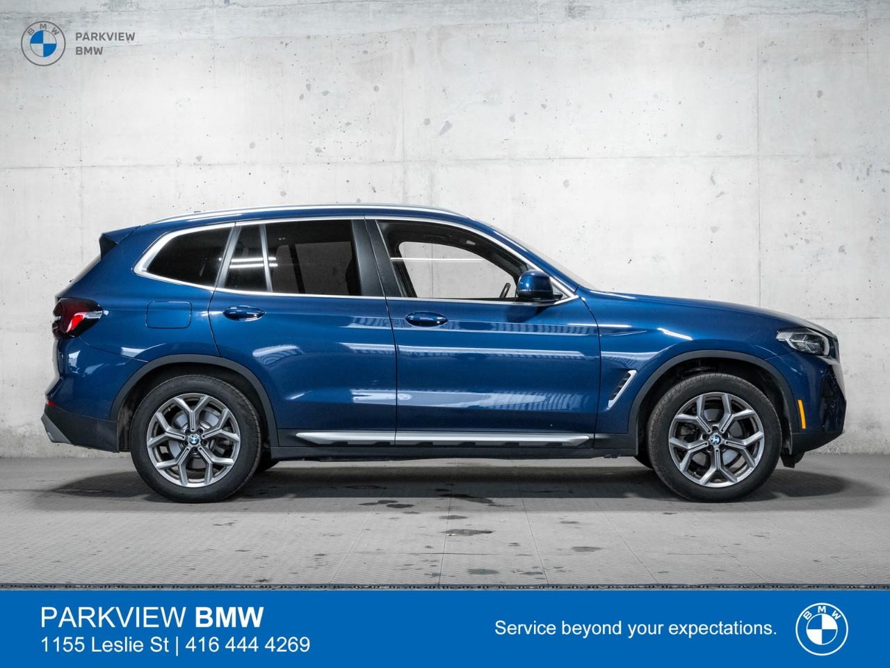used 2022 BMW X3 car, priced at $37,992