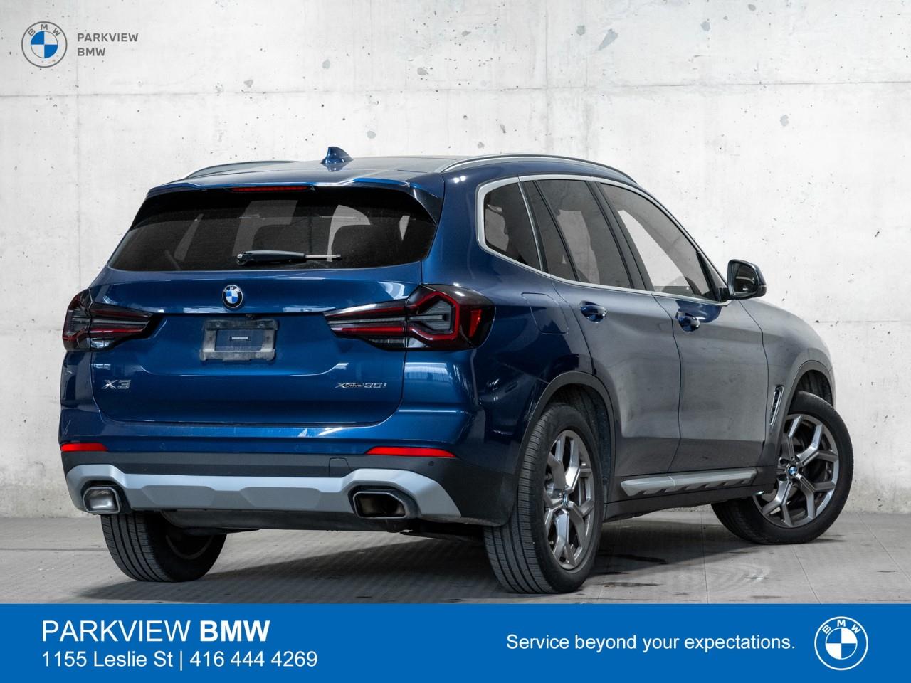 used 2022 BMW X3 car, priced at $37,992