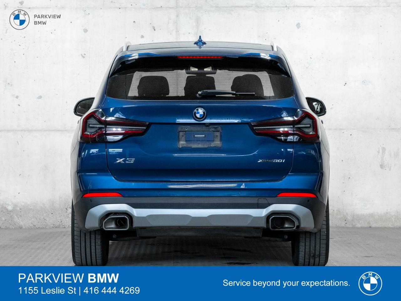used 2022 BMW X3 car, priced at $37,992